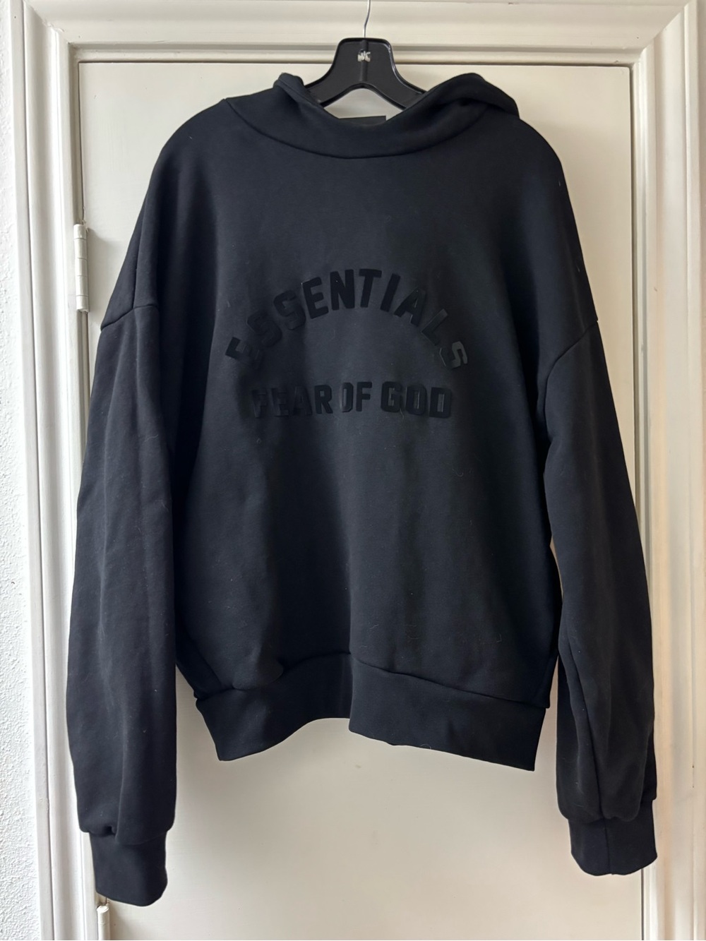 Fear of God Essentials Black hoodie